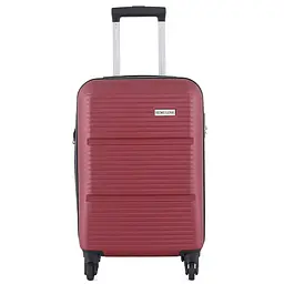 Валіза маленька Semi Line T5639-1 20 дюймів з розширенням ABS-пластик 45 л Вишнева - мініатюра 3