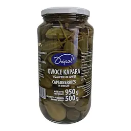 Каперси Dripol Плоди каперсів з хвостиком 950 г