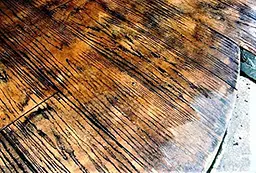 Гнучкий поліуретановий штамп - форма для відбитку по бетону та штукатурці A.N.B. "ДОЩЕЧКИ" 1 шт - мініатюра 3