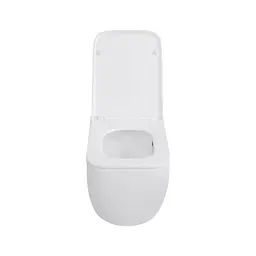 Унітаз підвісний Qtap Gemini безободковий з сидінням Soft-close QT2533076EUQW, Білий - мініатюра 4