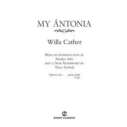 My Antonia - Willa Cather - мініатюра 1