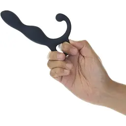 Масажер простати Lux Active LX1 Anal Trainer 5.75" Dark Blue віброкуля в комплекті - мініатюра 3