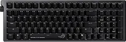 Клавіатура ASUS ROG Strix Morph 96 Wireless NX Snow V2 UKR Black (90MP04IF-BKMA03) - мініатюра 6