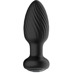Анальна пробка Nexus Tornado Remote Control Rotating Butt Plug Black - мініатюра 5
