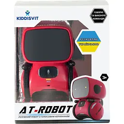 Інтерактивний робот AT-Robot, з голосовим управлінням, укр. мова, червоний (AT001-01-UKR) - мініатюра 10