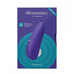 Стимулятор Womanizer Starlet 3 + Лубрикант 50 мл у подарунок Вакуумний клітора - мініатюра 9