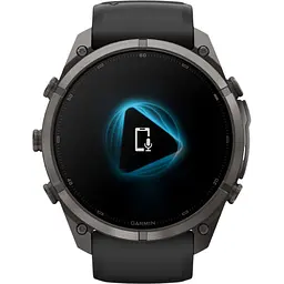 Смарт-годинник Garmin Fenix 9 Pro inReach 47mm Carbon Gray DLC Titanium w. Black/Pebble Gray Silicone Band (010-04336-10/11) [177387] - мініатюра 10