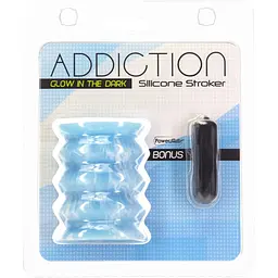 Мастурбатор Addiction silicone Reversible Stroker - мініатюра 10