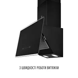 Витяжка декоративна похила PERFELLI VIO 5HW NERO - мініатюра 5