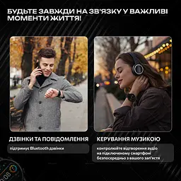 Смарт годинник Smart Watch HAYLOU Solar Plus RT3 LS16 з підтримкою української мови та всіх повідомлень - мініатюра 5