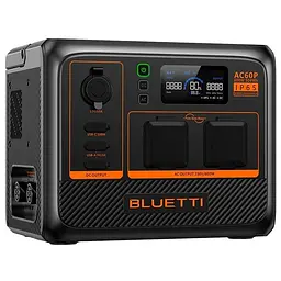 Зарядна станція Bluetti AC60P 504Wh 600W - мініатюра 4