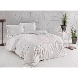 Комплект постільної білизни Castillo Cream 1,5-спальний Tac pbe0041356
