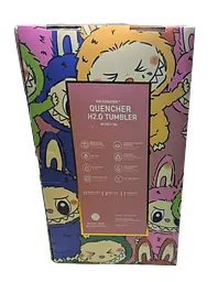 Термос термочашка Stanley Quencher H2.0 Tumbler з нержавіючої сталі 1,18 л Labubu Cup Gift Box Style KT8005203 - мініатюра 9