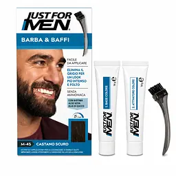 Фарба для бороди Just For Men M-45 темно-коричнева (480248)