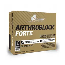 Препарат для суглобів і зв'язок Olimp Sport Nutrition Sport Edition Arthroblock Forte, 60 капсул