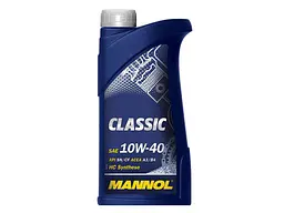 Масло моторне напівсинтетичне MANNOL 10W-40 1л CLASSIC SAE