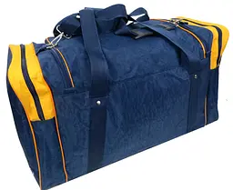 Сумка дорожня середнього розміру Wallaby 437-10 62L Синя жовта - мініатюра 5