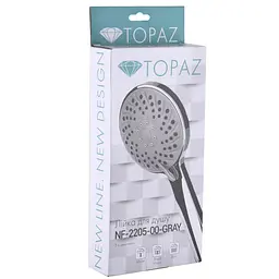 Ручний душ Topaz NF-2205-00-gray 000025159, Хром - мініатюра 3
