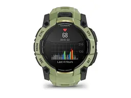 Смарт-годинник Garmin Instinct 3 50mm AMOLED Green with Fern Green Band (010-03020-02) - мініатюра 8