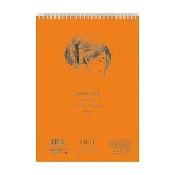 Альбом на спіралі SM-LT Art Authentic mixed media А3 200 г/м2 30 аркушів білий колір  - мініатюра 2