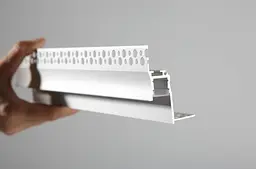LED профіль врізний, ефект "тіньового шва" з розсіювачем PC, 3м KLOODI KLP4062TR 3 - мініатюра 2