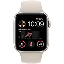 Apple Watch SE GPS Gen.2, 44mm, Starlight (Grade C) Seller Refurbished - мініатюра 2