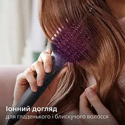 Випрямляч-щітка для волосся Philips 5000 ThermoProtect антрацит (BHH885/00) - мініатюра 6