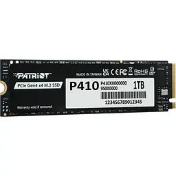 Накопичувач SSD M.2 2280 1TB Patriot (P410P1TBM28H) - мініатюра 2