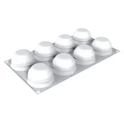 Форма для випікання Silikomart Kiku d 58 h 37 мм (8x70 мл) (KIKU 70)