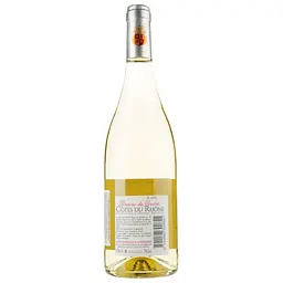 Вино Baume Du Comtat Blanc AOP Cotes du Rhone, біле, сухе, 0,75 л - мініатюра 2