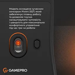 Миша GamePro ігрова чорна (GM690D) - мініатюра 13