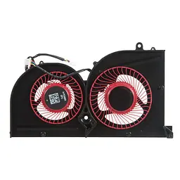 Вентилятор для ноутбука MSI GS62, GS63, GS73 (BS5005HS-U2L1), DC (5V, 0.5A+0.5A), 4+4pin, подвійний (для GPU) - мініатюра 5