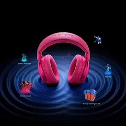 Игровая гарнитура MCHOSE X9 Wireless (MC-X9-3) Rose Red (G-000003853) - миниатюра 8