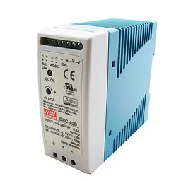 Блок живлення з функцією UPS DRC-40B Mean Well на DIN-рейку (43-00530)