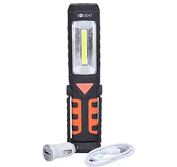 Ліхтар із USB-зарядкою WM16 Solight LED lamp WM16 діоди 3WCOB сила світла 250+40lm - мініатюра 2