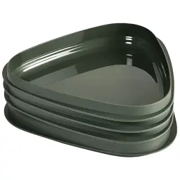 Набір посуду Light my fire Stack Plate Kit 4-pack sage green