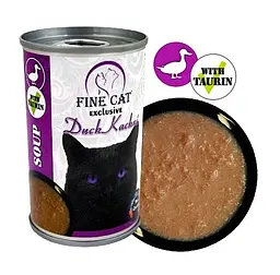Суп для котів з качкою Fine Cat 158г