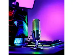 Мікрофон для ПК/ для стрімінгу, подкастів Razer Seiren V3 Chroma Black (RZ19-05060100-R3M1) - мініатюра 5