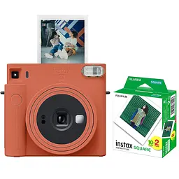 Фотоаппарат Fujifilm Instax Square SQ1 Terracotta Orange + фотобумага на 20 листов