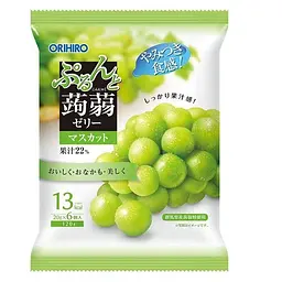 ORIHIRO Purunto Konjac Jelly низкокалорийное конняку-желе (шайн мускат), 120 г