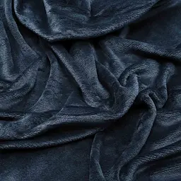 Плед Ardesto Flannel 160х200 см 100% поліестер синій темний pbe0050475 - мініатюра 5