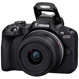 Цифровий фотоапарат Canon EOS R50 + RF-S 18-45 IS STM Black Creator Kit (5811C036) - мініатюра 5