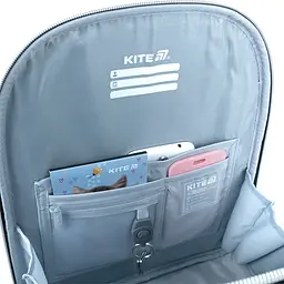 Рюкзак шкільний каркасний Kite Education Black&Silver (K26-556M-2) - мініатюра 9