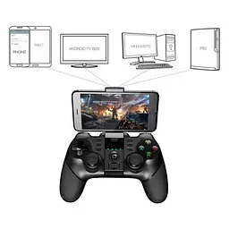 Джойстик ігровий геймпад для телефону Terios T-6 Bluetooth Gamepad для PC/PS3/iOS/Android чорний - мініатюра 5