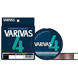 Шнур Varivas PE Line X4 Multicolor 200 m 4.53 kg 0.128 mm 0.6 (1102-VA 13541)
