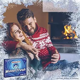 Жувальна гумка Wrigley's Winterfresh Gum 15-Stick Slim Packs - мініатюра 6