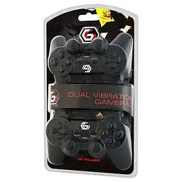 Геймпад Gembird JPD-UDV2-01 USB Black - мініатюра 3