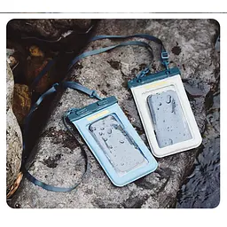 Водонепроникний чохол для телефону Naturehike CNK2300BS015, синій - мініатюра 5