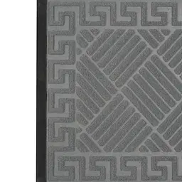 Килимок придверний Eco Fabric Смужки з кромкою сірий 40 х 60 см (4060-112) - мініатюра 6