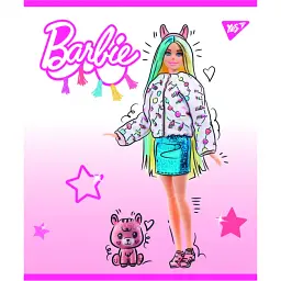 Набір зошитів Yes Barbie А5 в лінійку 12 аркушів 10 шт. (766803) - мініатюра 5